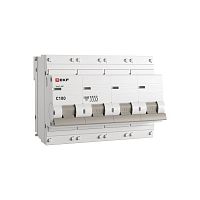 Выключатель автоматический модульный 4п C 100А 10кА ВА 47-100 PROxima EKF mcb47100-4-100C-pro