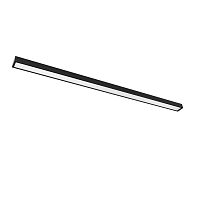 Светильник светодиодный PSO-01 24Вт 4000К IP40 1200х50мм BLACK ДПО/ДСО для реечных потолков IP40 (универсальный монтаж: накладной/подвесной) Pro JazzWay 5058712