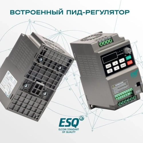 Частотный преобразователь ESQ-230-4T-1.5K 1.5кВт, 380В фото 4