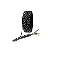 Кабель витая пара U/UTP кат.5E 4х2х24AWG solid CU PE Outdoor черн. (м) Эра Б0044431