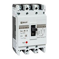 Выключатель автоматический 3п 100/80А 35кА ВА-99М PROxima EKF mccb99-100-80m